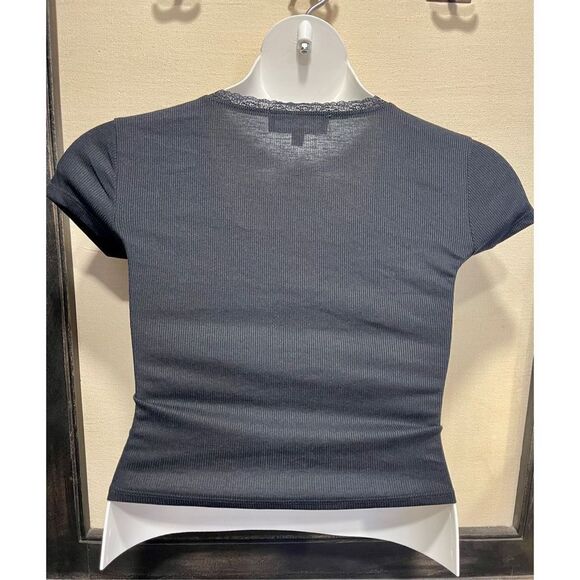 Hippie Rose Ribbed Top - Picture 3 of 5